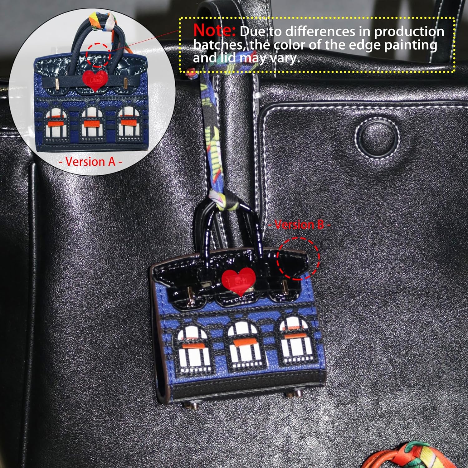 2 PCS Women Mini Backpack Keychain Accessories - Image 3