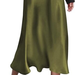 Zeagoo Skirts for Women High Waist Skirt Elegant