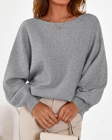KIRUNDO Oversized Sweaters for Women Cozy Fall Fashion
