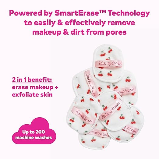 The Original Makeup Eraser, 7-Day Set, Erase All Makeup with Just Water, - Image 5