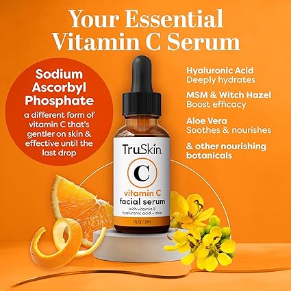 TruSkin Vitamin C Serum For Face Anti Aging Face Serum - Image 6