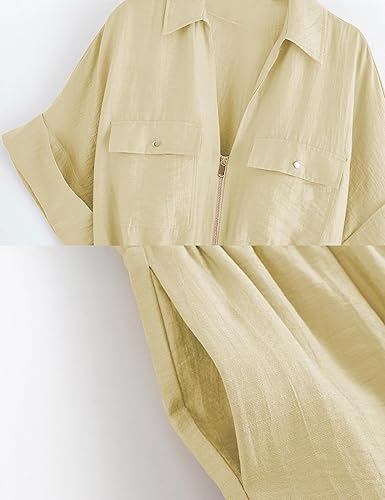 Mingzhu Women's 2 Piece Outfits Short Sleeve