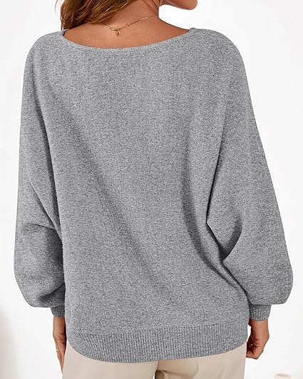KIRUNDO Oversized Sweaters for Women Cozy Fall Fashion - Image 4
