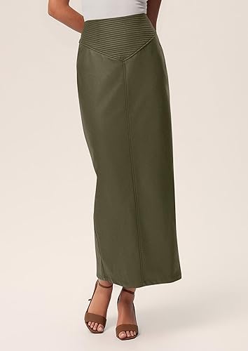 PRETTYGARDEN Long Skirts for Women 2025 Fall Fashion