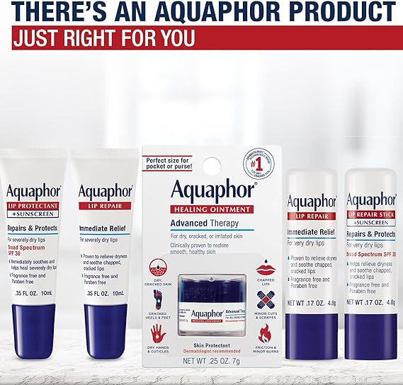 Aquaphor Lip Repair Ointment, Moisturizing Lip Balm - Image 4