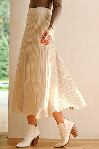 Arach&Cloz Women's Wool Blend Wide Elastic Band - Image 3