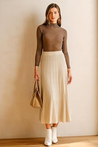 Arach&Cloz Women's Wool Blend Wide Elastic Band