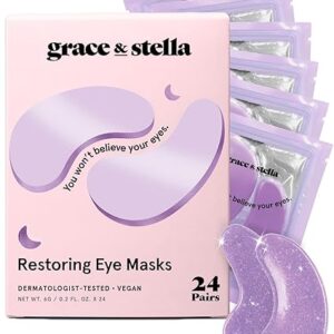 grace & stella Retinol Under Eye Patches for Puffy Eyes and Dark Circles