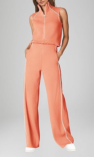 SENSERISE Womens Summer Jumpsuits Dressy Casual Sleeveless - Image 5
