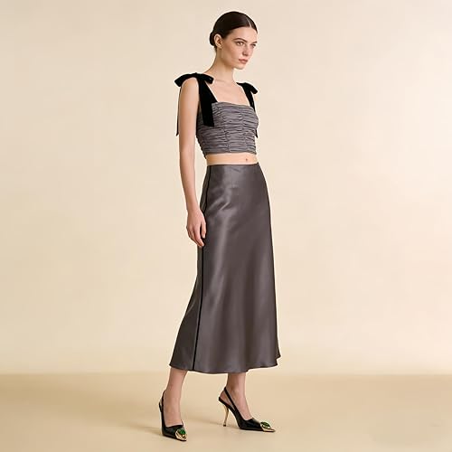 Women's Backless Mid Heel Pointed Toe High Heels.