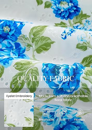 PRETTYGARDEN Women's Floral Boho Maxi Dresses Flowy - Image 3