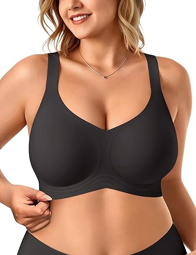 Bras for Women No Underwire Wireless Support Bra Underarm-Smoothing - Image 11