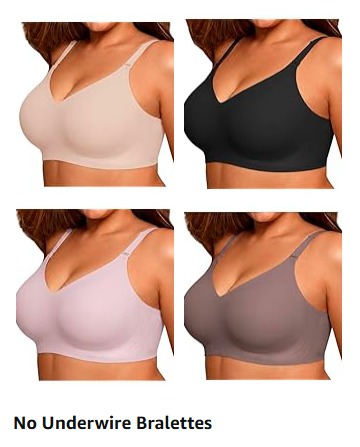 COCOMARTS Jelly Bras for Women No Underwire Scalloped Push Up - Image 6