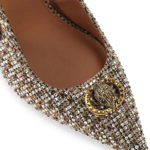 Kurt Geiger London Chelsea Point Crystal Embellished Slingback Pumps