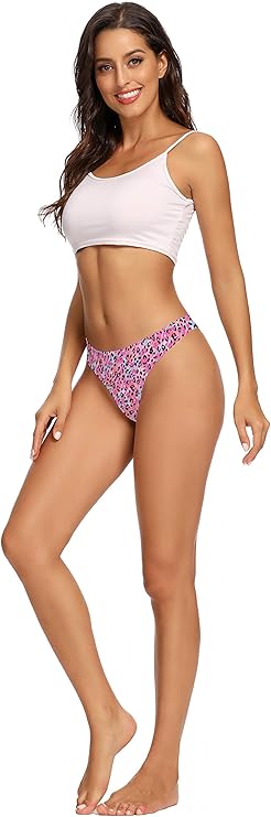 voenxe Seamless Women Underwear Thongs,No Show Ladies Thong - Image 4