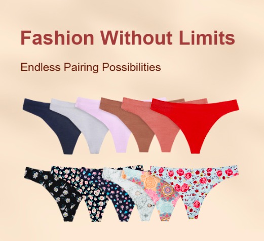 voenxe Seamless Women Underwear Thongs,No Show Ladies Thong - Image 2