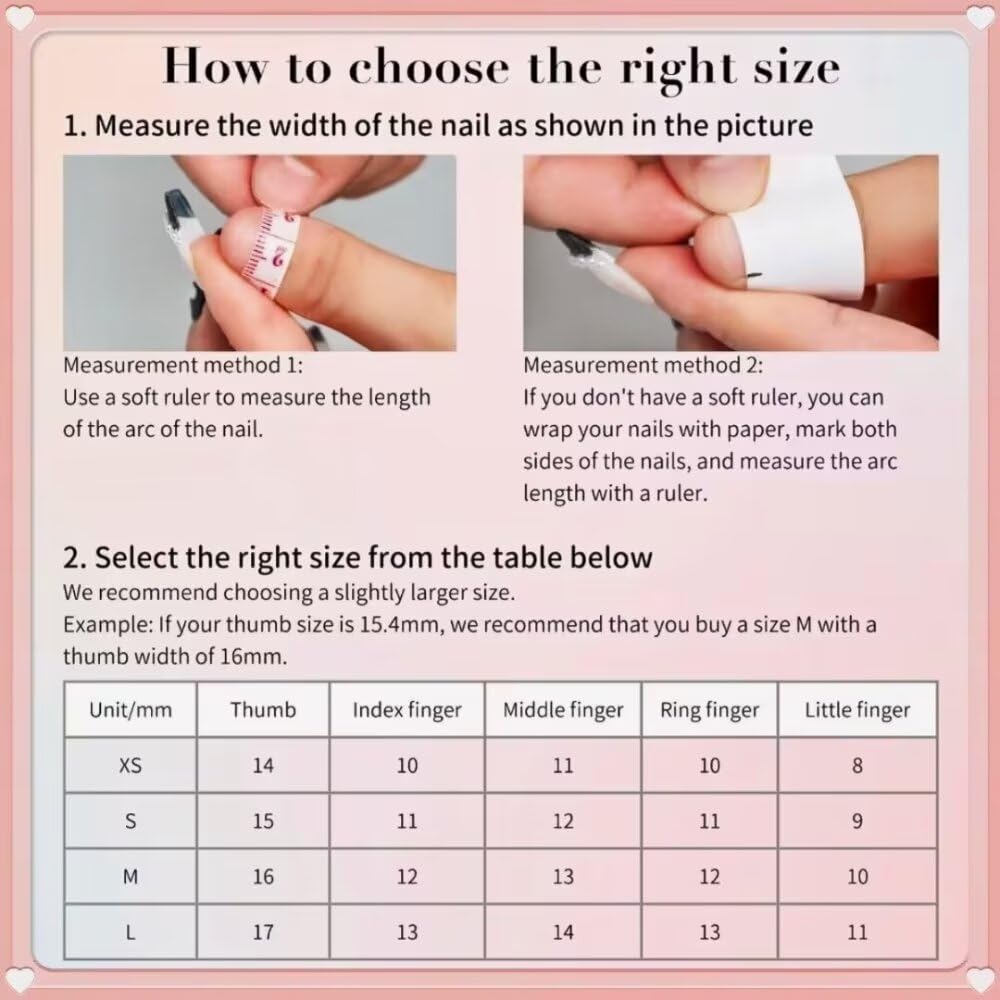 Small size Press On Nails - Handmade Unique Almond Fake Nails, Thick Acrylic and Muti-Layer Gel - Image 7