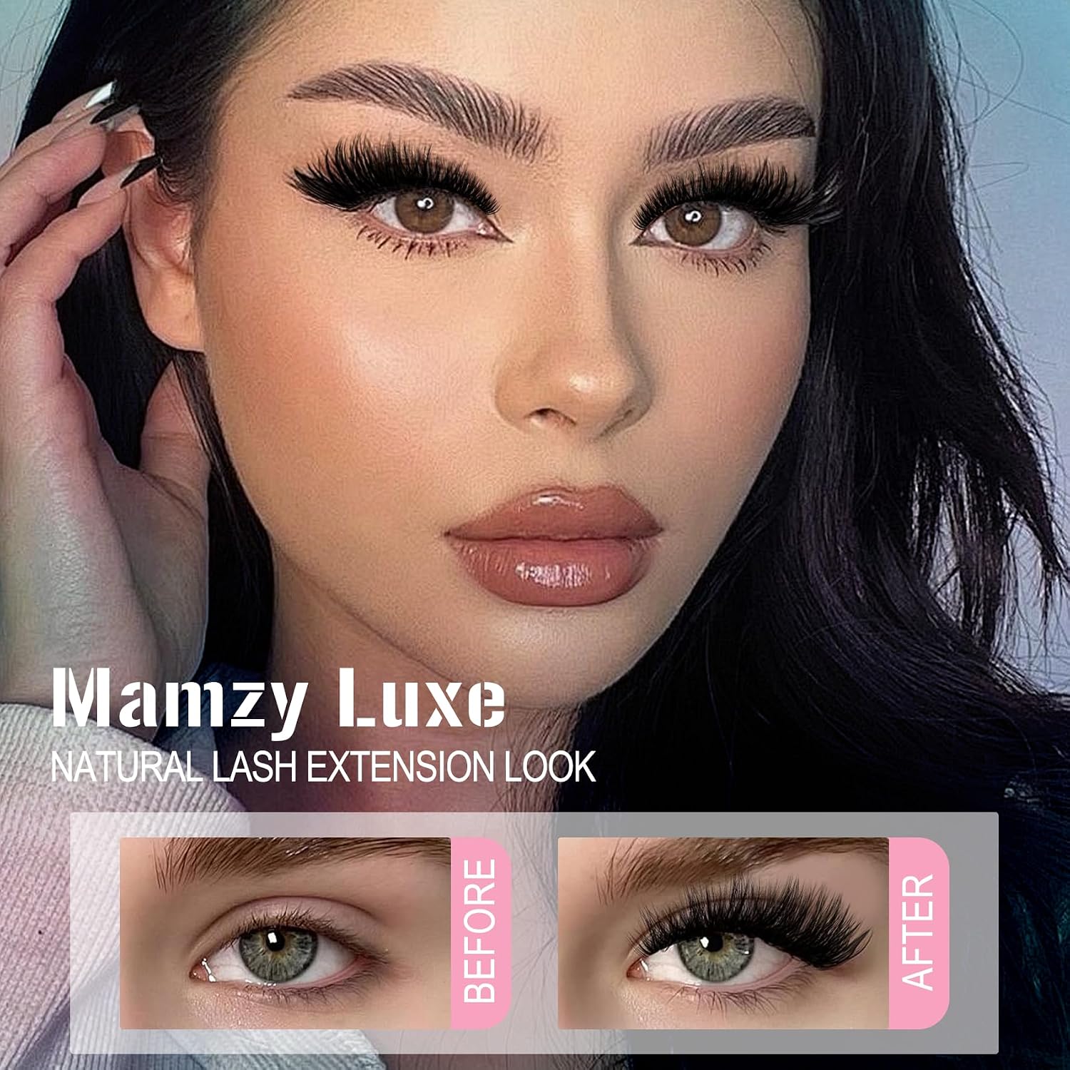 Lash Clusters Kit 708Pcs Individual Cluster Lash Extensions Kit 30D+40D+50D+60D+80D+100D - Image 2